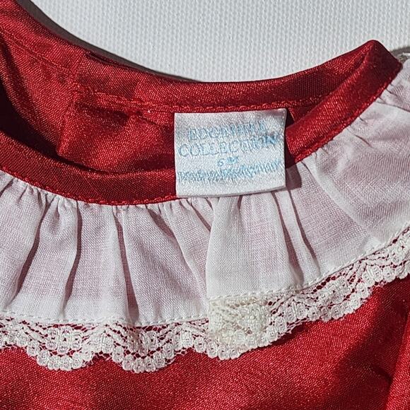 Edgehill Collection Red Taffetta Dress - Picture 3 of 6